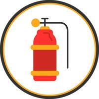 Oxygen tank Vector Icon Design