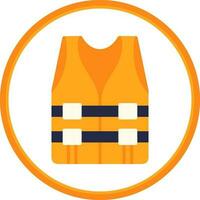 Life jacket Vector Icon Design