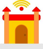 Halle gate Vector Icon Design