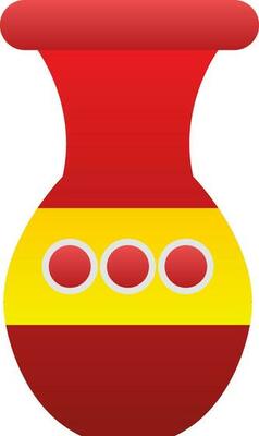 Vase Vector Icon Design