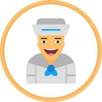 Sailor Vector Icon Design