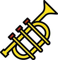 Trumpet Vector Icon Design