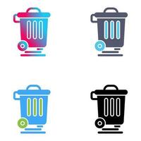 Dustbin Vector Icon