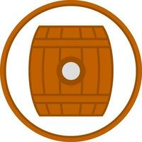 Barrel Vector Icon Design