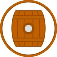 Barrel Vector Icon Design