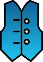 Waistcoat Vector Icon Design