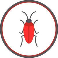 Cockroach Vector Icon Design