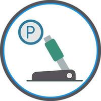 Parking brake Vector Icon Design