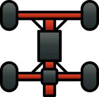 Chassis Vector Icon Design