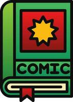 Comic book Vector Icon Design