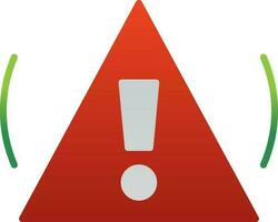 Warning Vector Icon Design