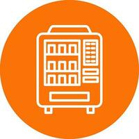 Vending machine Vector Icon Design