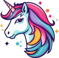 pony carino arcobaleno ai creare png