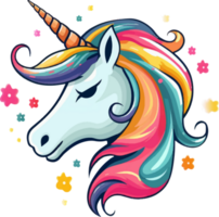 pony carino arcobaleno ai creare png