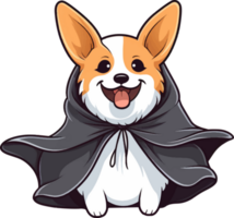 desenho animado corgi cachorro ai gerar png