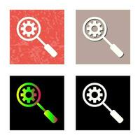 Unique Search Engine Optimizati Vector Icon