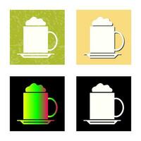 icono de vector de capuchino