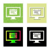 Unique Internet Ads Vector Icon