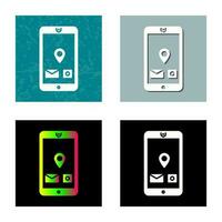 Unique Mobile Applications Vector Icon