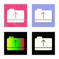 Unique Folder Vector Icon