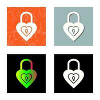 Unique Lock Vector Icon