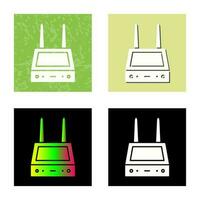 Unique Router Vector Icon