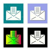 Email Documents Vector Icon