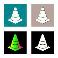 Unique Cone Vector Icon