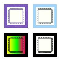 Unique Frame Vector Icon