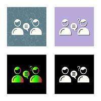 Unique Consulting Services Vector Icon