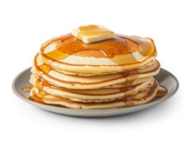 Pancakes isolated on transparent background, png