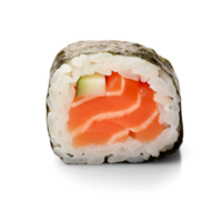 lax sushi rulla isolerat på transparent bakgrund, png