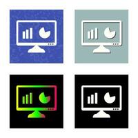 Unique Analytics Vector Icon