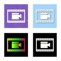 Unique Video and Animation Vector Icon