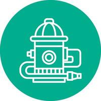 Hydrant Vector Icon Design