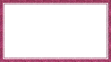 Pink glitter frame border rectangle transparent png