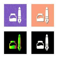 Ink and Pen Vector Icon