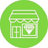 Jewelry shop Vector Icon Design