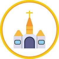 Cathedral Vector Icon Design