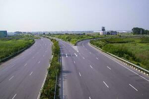 Divide Expressway road  in Bhanga Interexchange of Bangladesh photo