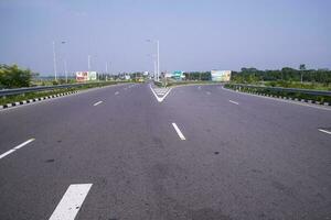 dividir Autopista la carretera en bhanga intercambio de Bangladesh foto