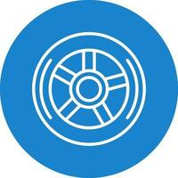 Wheel Vector Icon Design