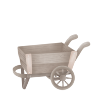 wijnoogst houten wagon png