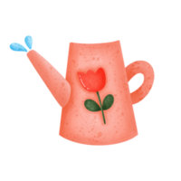 Cute watering can png