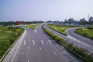 Divide Expressway road  in Bhanga Interexchange of Bangladesh photo