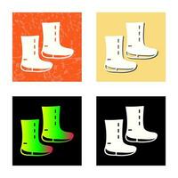 Unique Boots Vector Icon