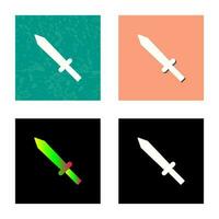 Unique Sword Vector Icon