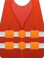 Life vest Vector Icon Design
