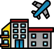 diseño de icono de vector de aeropuerto