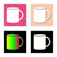 icono de vector de taza de café